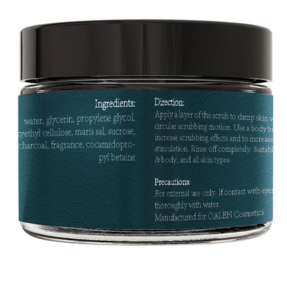 Bamboo Charcoal Face Scrub Body Scrub Exfoliating