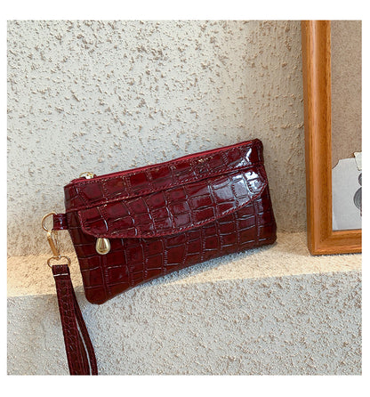 Crocodile Pattern Ladies Clutch Bags