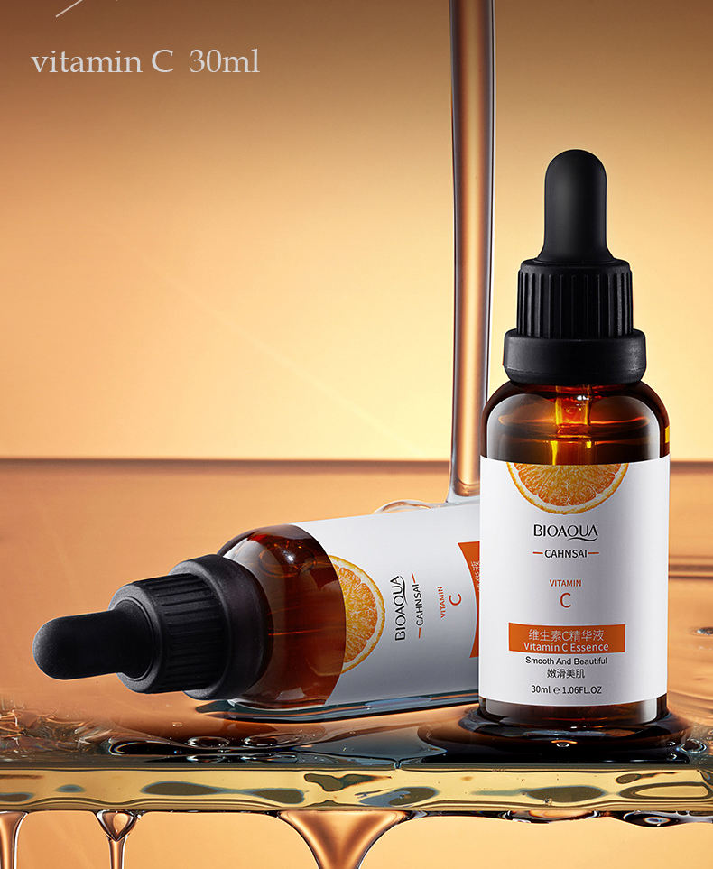 Vitamin C essence Solution Moisturizing and staying up late for repairing, brightening skin tone, mild oil control esse