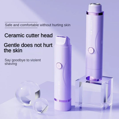 Women Mini Electric Hair Shaver Portable Waterproof Epilators