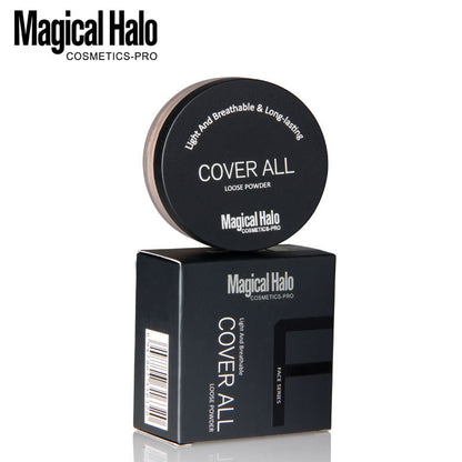 Three-Color Natural Concealer Loose Powder Fixed