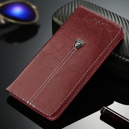 Men's Flip Leather Phone Case Wallet Card Slots Cases Cover For iPhone