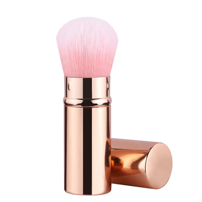 Portable makeup brush