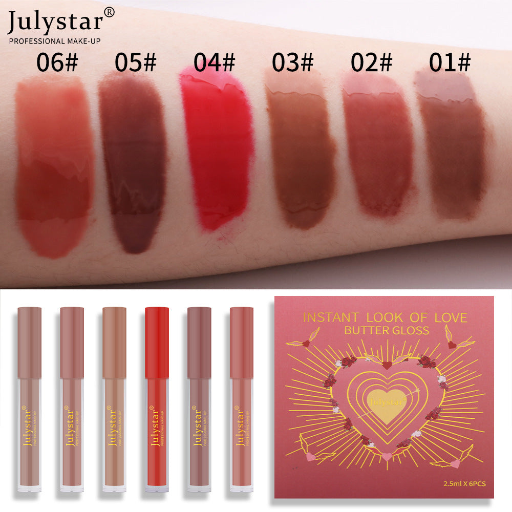 Hydrating Lip Honey Hydrogloss Mirror Lip  Six piece Set