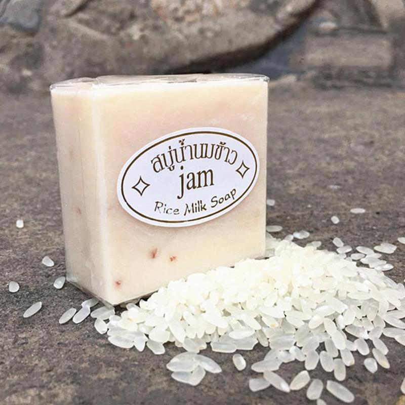 Rice Soap.  Jasmine Rice Soap. Handmade Soap Control Oil Whitening Moisturizing