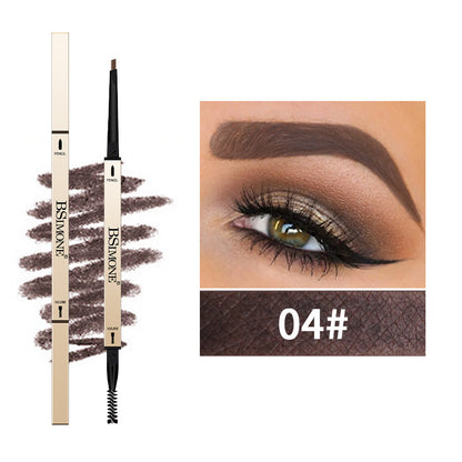 Eyebrow Pencil, Natural Waterproof Non-Fading Very Fine Three-Dimensional