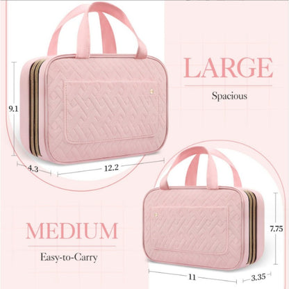 Travel portable makeup bag