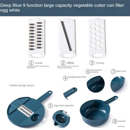 Vegetable Cutter Multifunctional Potato Shredder