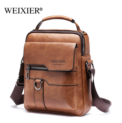 Casual Men Shoulder Bag  Crossbody Bags High Quality Male Bag PU Leather