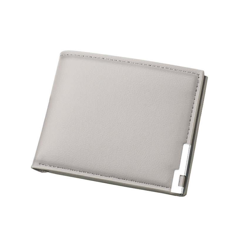 Men's Short Wallet  Can Hold Driver License Wallet Multi-Card