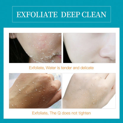 Exfoliating blackhead facial scrub