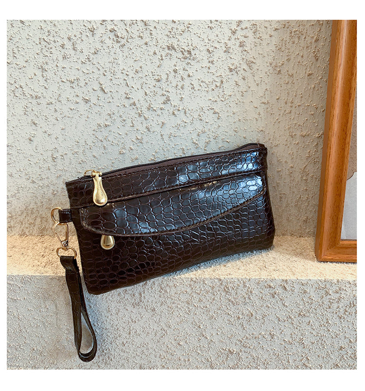 Crocodile Pattern Ladies Clutch Bags