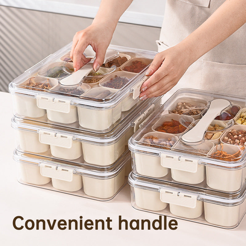 Design Sealed Snackle Storage Box With 9pcs