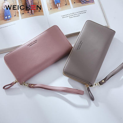 Women Long Clutch Wallet Large Capacity Phone Pocket Card Holder Carteras