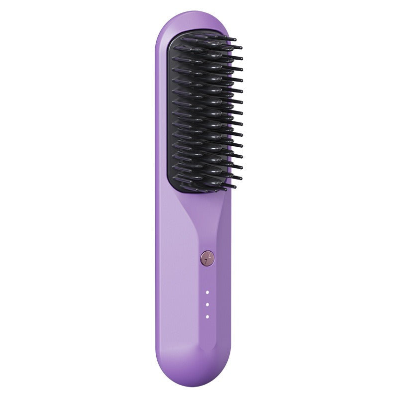 Wireless portable electric heating small shape straightening comb