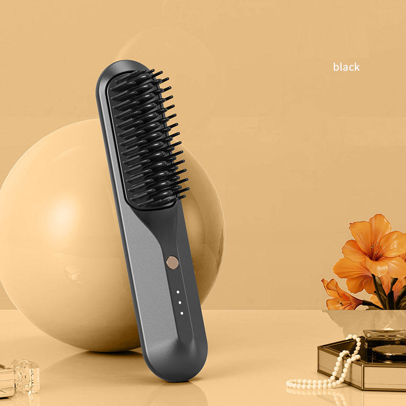 Wireless portable electric heating small shape straightening comb