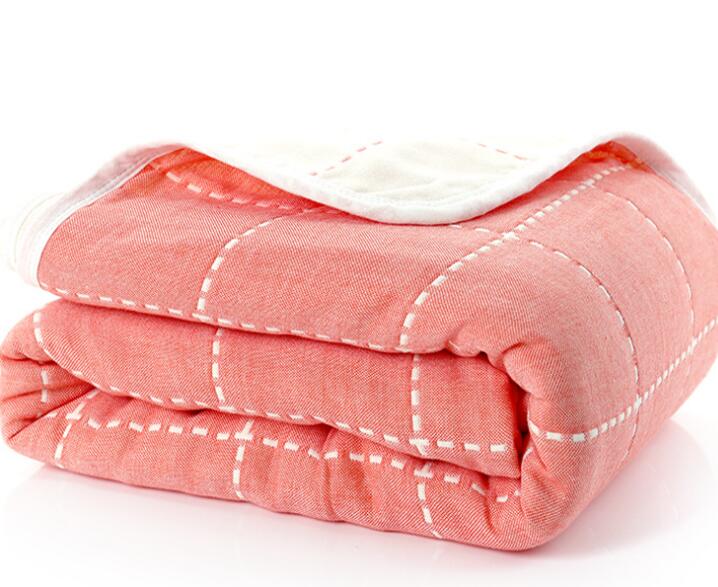 Baby Blankets Newborn Muslin Cotton 6 Layers Thick Swaddle Kids Receiving Blankets