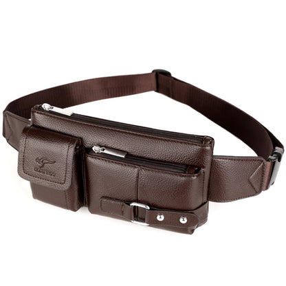 Waist Bag Men Leather Fanny Pack Chest Bag Male Casual Belt Bags Sling Crossbody Bum Bag Belly Waist Packs Heuptas