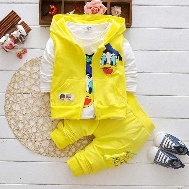 Boys Clothes Suits Cartoon Donald Duck