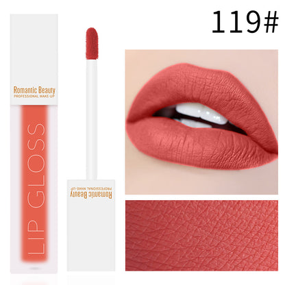 Velvet Matte Lip Glaze Non-Stick Lip Gloss