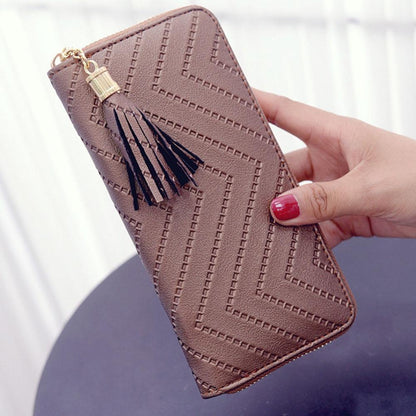 Women Long Wallet Lady Leather Wallet Clutch