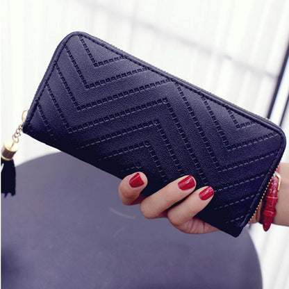 Women Long Wallet Lady Leather Wallet Clutch