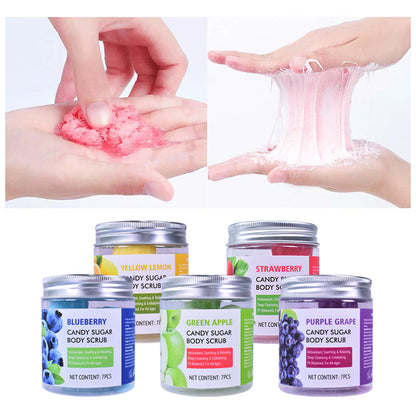 Scrub Cream Fruit Fragrance Bath Salt Scrub