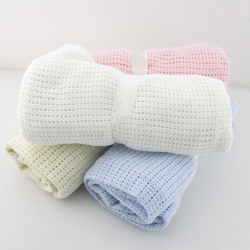 Baby Blanket Cotton Super Soft Kids Month Blankets Newborn Swaddle Infant