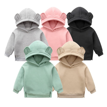 Boys Girls Clothes Winter Spring Cute Hoodies  Fleece Sweatshirt