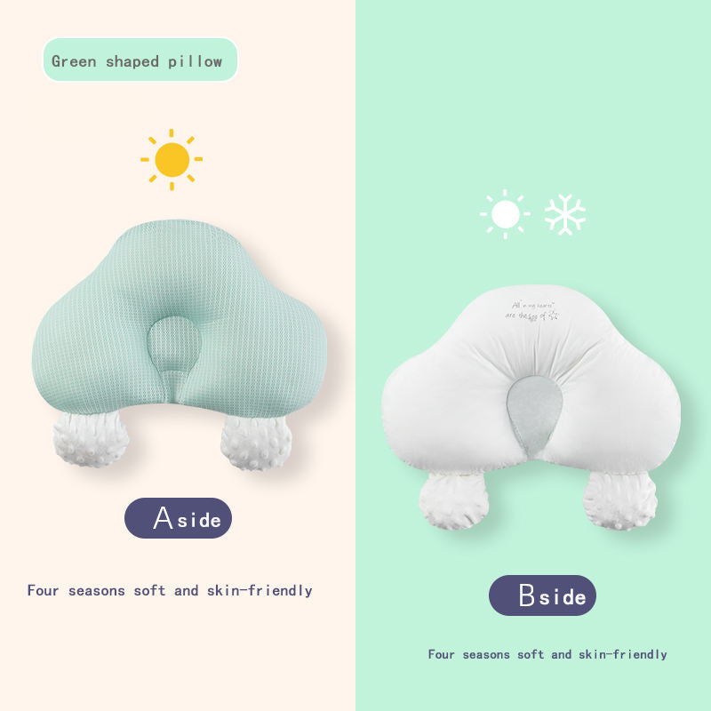 Baby Stereotyped Pillow Comfort Pillow To Correct Head Shape Head Guard Sleeping Newborn Baby Anti-Bias Head