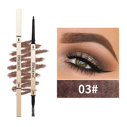 Eyebrow Pencil, Natural Waterproof Non-Fading Very Fine Three-Dimensional