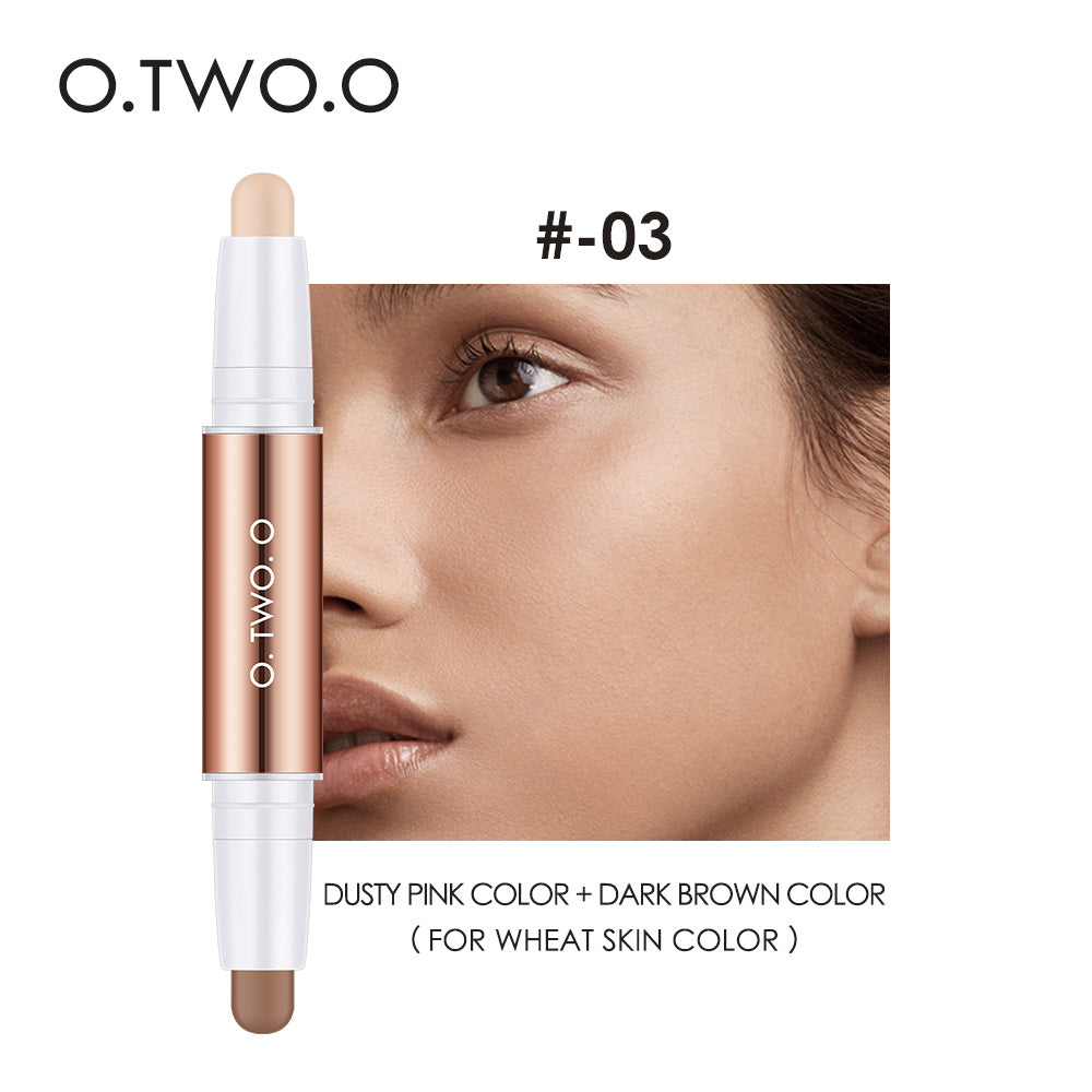 Double Head Repair Stick . Three-Dimensional Highlight Concealer