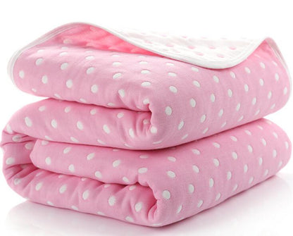 Baby Blankets Newborn Muslin Cotton 6 Layers Thick Swaddle Kids Receiving Blankets