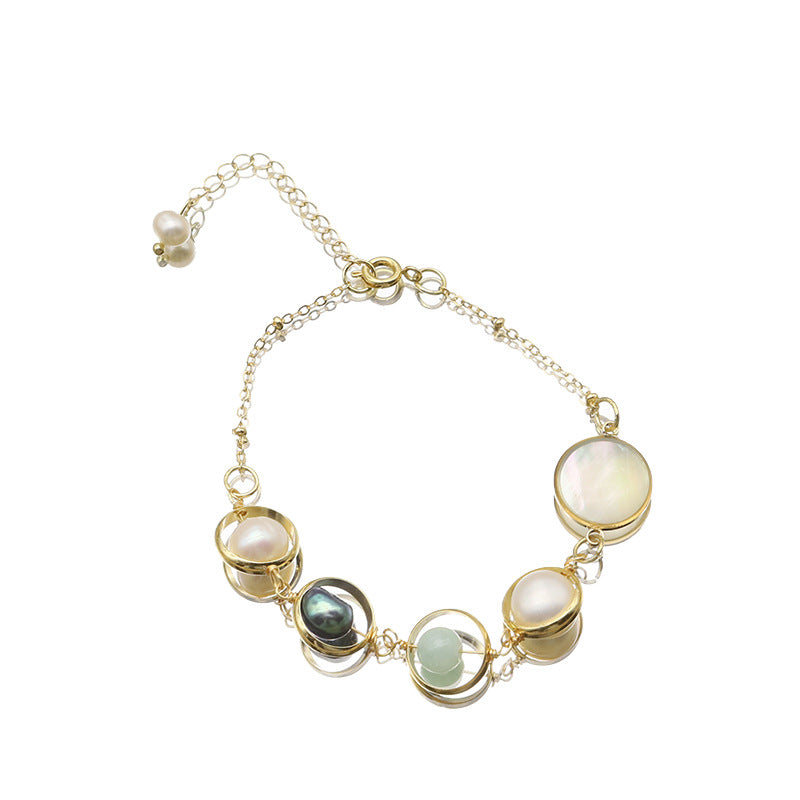 Natural pearl bracelet for women