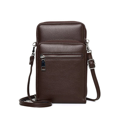 Bags For Men Solid Color Zipper