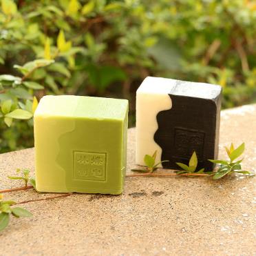 Organic Handmade Matcha milk. Powder Soap Moisturizing, Cleansing Oil-control. Acne Treatment