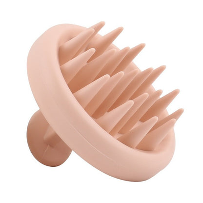 Massage silicone hair brush