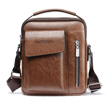 Casual Men Shoulder Bag High Quality Male Bag PU Leather Handbag