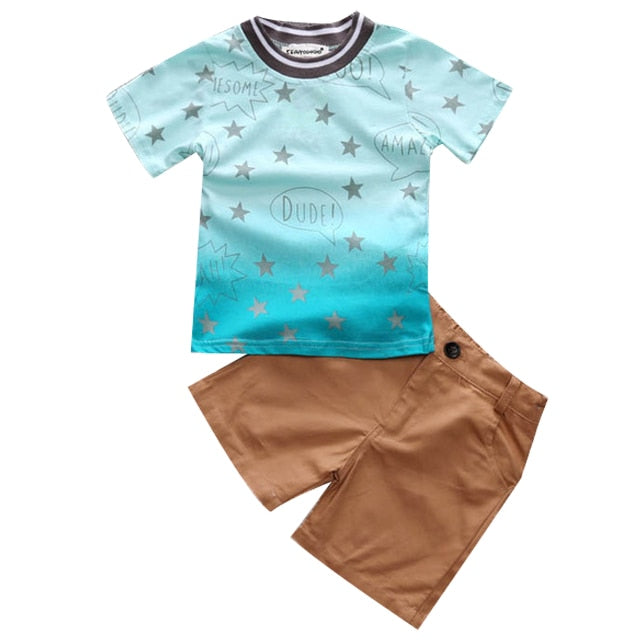 Boys Clothes Sets Summer Toddler Boy