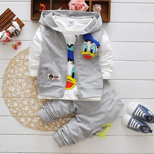 Boys Clothes Suits Cartoon Donald Duck