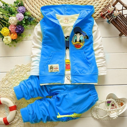 Boys Clothes Suits Cartoon Donald Duck