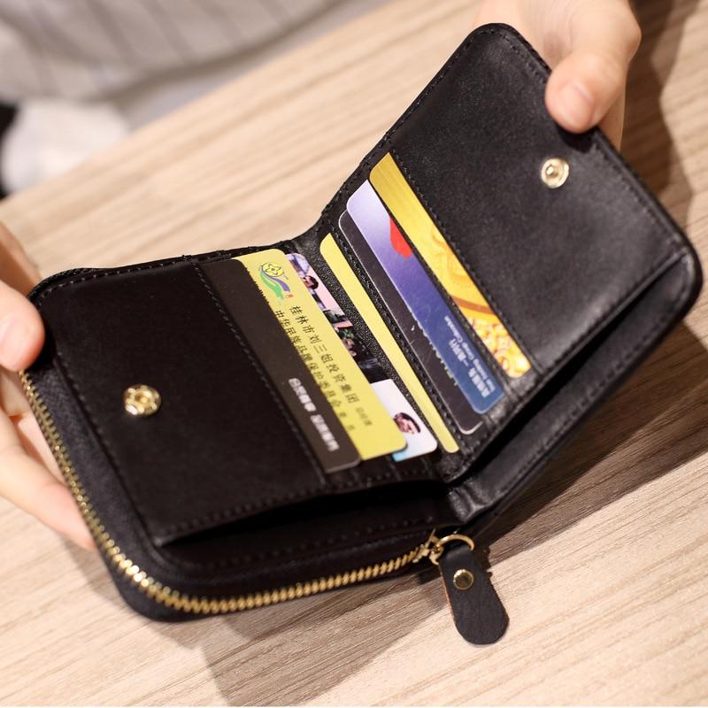 Women Short Wallets PU Leather