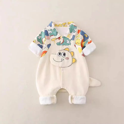 Newborn Jumpsuit  Baby Boys Girls Rompers 0-18 Months