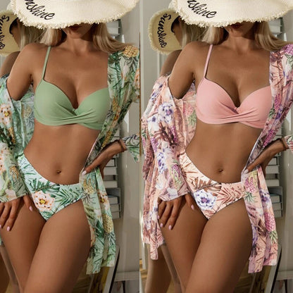 Bikini  Swimsuit Three-Piece