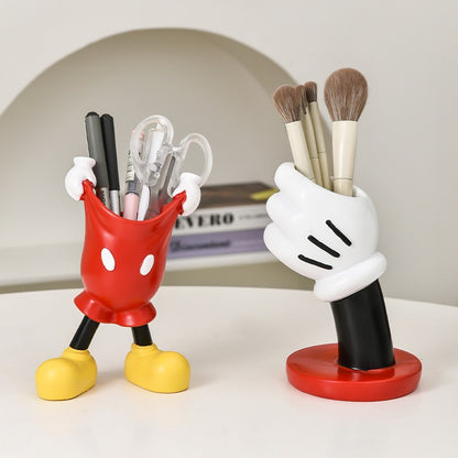 Mickey Gloves Pen Holder Student