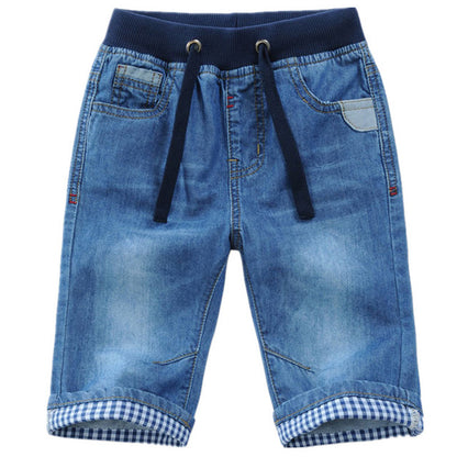 Boys Denim Shorts  Jeans Shorts Cotton Breathable