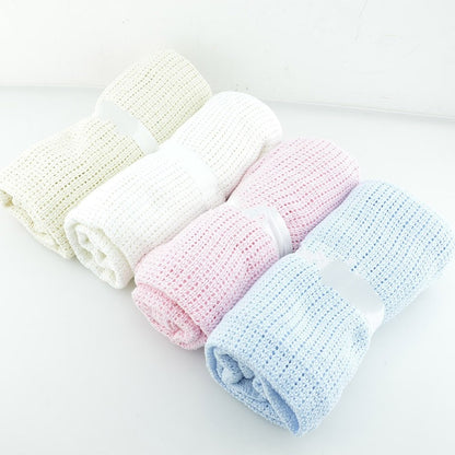 Baby Blanket Cotton Super Soft Kids Month Blankets Newborn Swaddle Infant