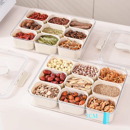 Design Sealed Snackle Storage Box With 9pcs