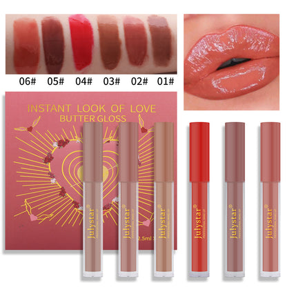 Hydrating Lip Honey Hydrogloss Mirror Lip  Six piece Set