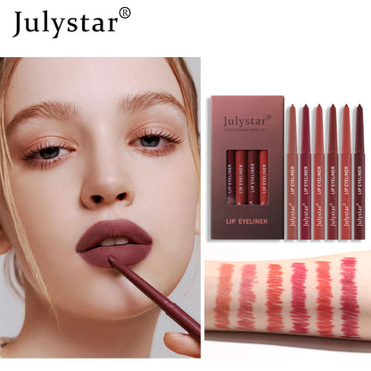 Lipstick Pink Six Pack Lipstick Pen Waterproof Matte